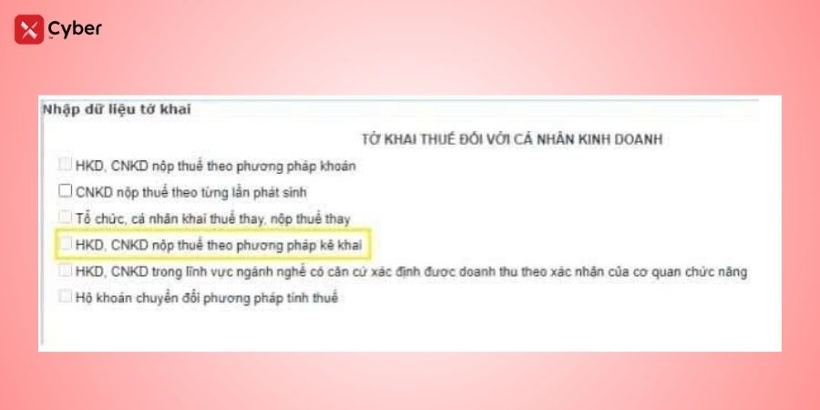 Hướng dẫn hộ kinh doanh kê khai thuế quý 2: Cách nộp tờ khai online và hạn chót cần nhớ 35 hộ kinh doanh kê khai thuế quý 2 trên thuế điện tử - bước 4