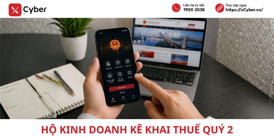 Hướng dẫn hộ kinh doanh kê khai thuế quý 2: Cách nộp tờ khai online và hạn chót cần nhớ 18 hộ kinh doanh kê khai thuế quý 2