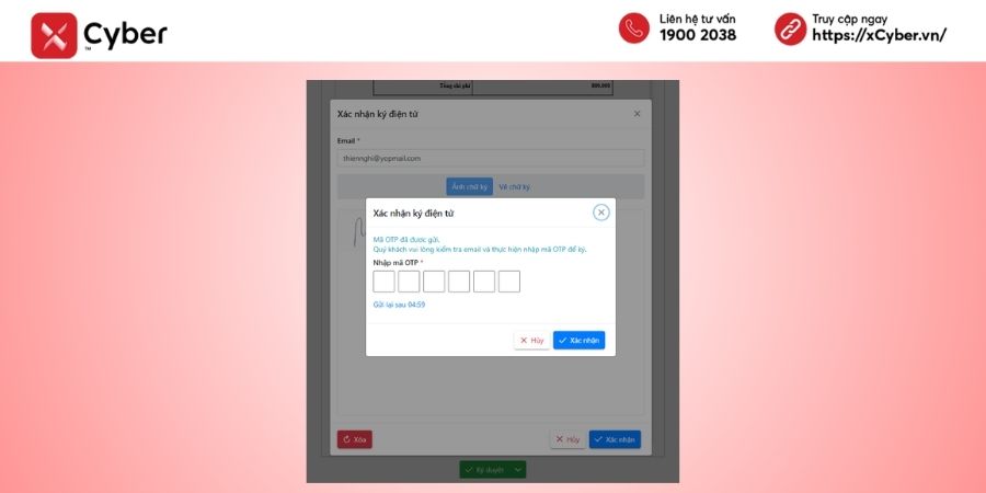 Ký hợp đồng điện tử có hợp lệ không? Quy định, cách ký và hình thức nên dùng 5 ký hợp đồng điện tử bằng mã OTP xác thực