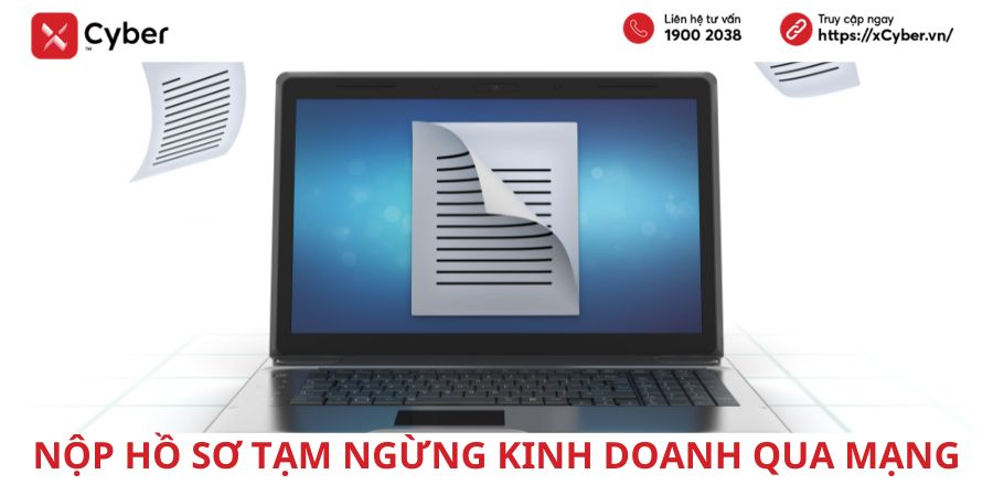 nộp hồ sơ tạm ngừng kinh doanh qua mạng