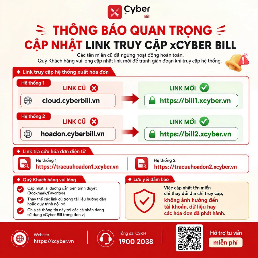 thong bao cap nhat xcyber bill