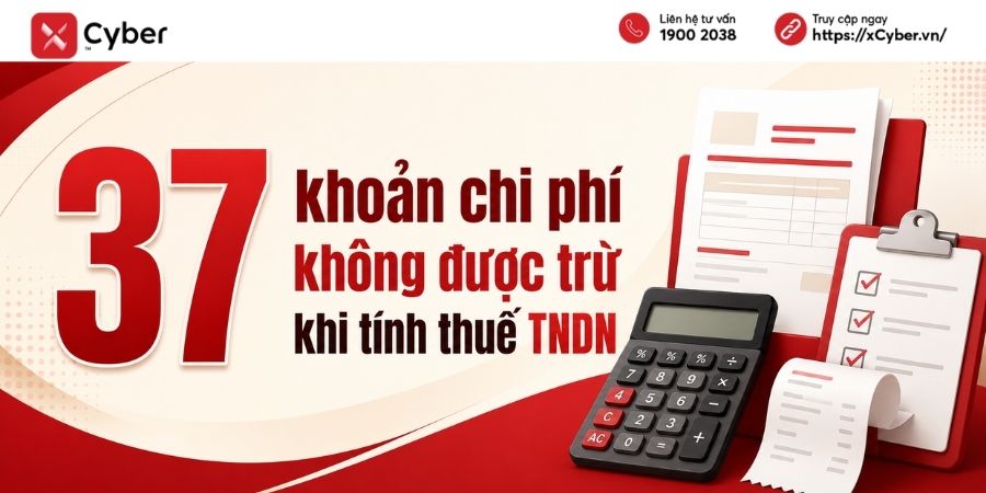 Chi phí không được trừ khi tính thuế TNDN là gì? Các khoản thường gặp và cách xử lý 3 các loại chi phí không được trừ khi tính thuế tndn