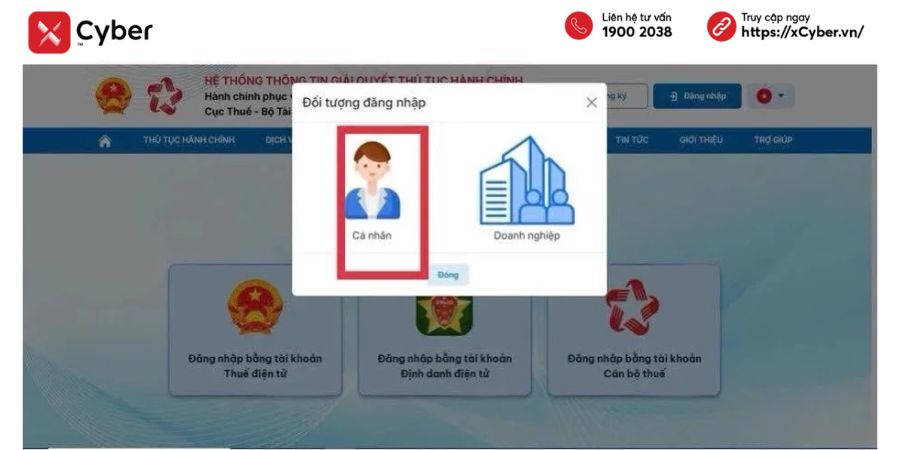 Tất tần tật về hộ kinh doanh nhóm 2: Cách tính thuế, sổ kế toán và hướng dẫn kê khai chi tiết 13 Cách kê khai thuế hộ kinh doanh nhóm 2 - bước 1.1