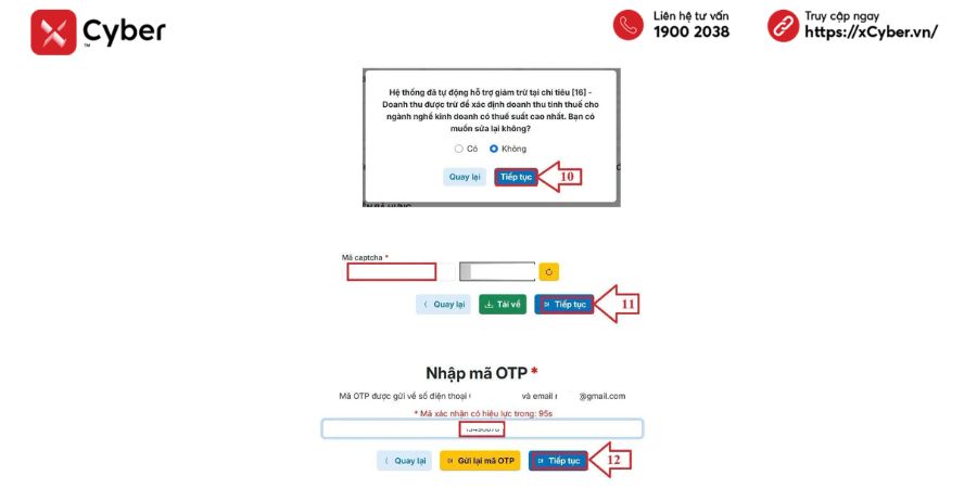 Tất tần tật về hộ kinh doanh nhóm 2: Cách tính thuế, sổ kế toán và hướng dẫn kê khai chi tiết 21 Cách kê khai thuế hộ kinh doanh nhóm 2 - bước 7