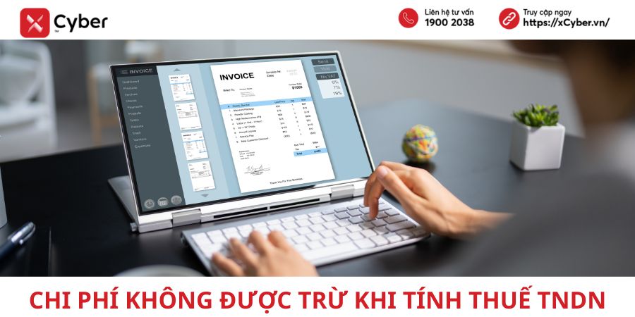 chi phí không được trừ khi tính thuế tndn