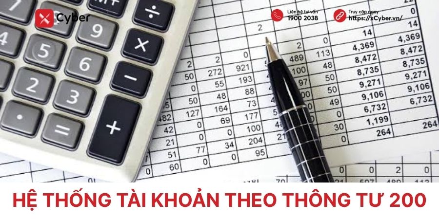 Hệ thống tài khoản theo Thông tư 200: Chi tiết và File tải mới nhất 1 hệ thống tài khoản theo thông tư 200