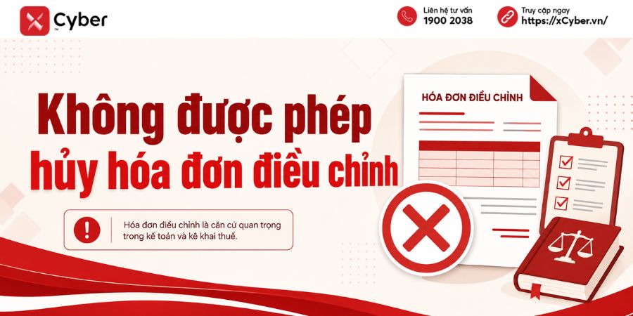 Hóa đơn điều chỉnh lần 2 là gì? Cách xử lý khi hóa đơn điều chỉnh bị sai 4 hóa đơn điều chỉnh bị sai có hủy được không