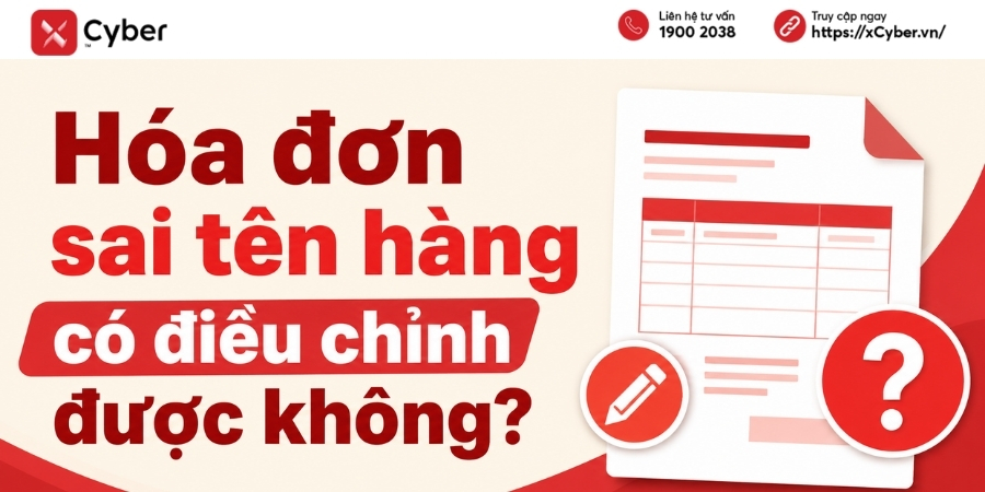 Hướng dẫn chi tiết cách điều chỉnh hóa đơn sai tên hàng: quy định, cách lập và lưu ý khi xử lý 2 hóa đơn sai tên hàng có điều chỉnh được không