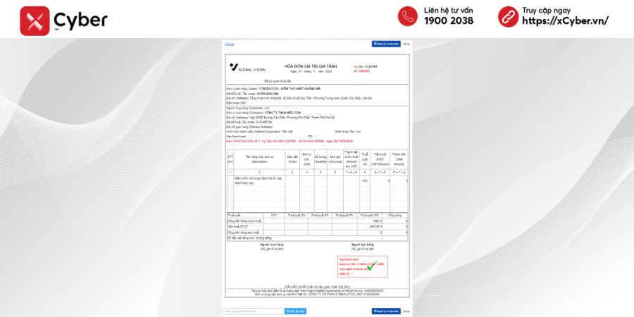 Hóa đơn điều chỉnh là gì? Hướng dẫn chi tiết cách lập hóa đơn điều chỉnh 22 cách lập hóa đơn điều chỉnh - bước 3