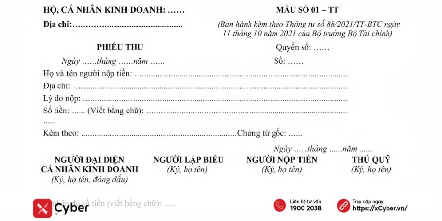 Mẫu phiếu thu là gì? Tổng hợp các mẫu phiếu thu mới nhất hiện nay 8 mẫu phiếu thu theo thông tư 88