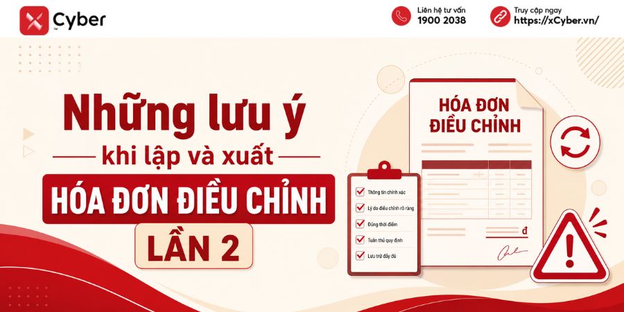 Hóa đơn điều chỉnh lần 2 là gì? Cách xử lý khi hóa đơn điều chỉnh bị sai 5 Kinh nghiệm lập và xuất hóa đơn điều chỉnh lần 2