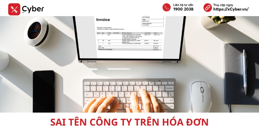Sai tên công ty trên hóa đơn và các cách xử lý theo Thông tư 91, Nghị định 70 và Thông tư 78 1 sai tên công ty trên hóa đơn