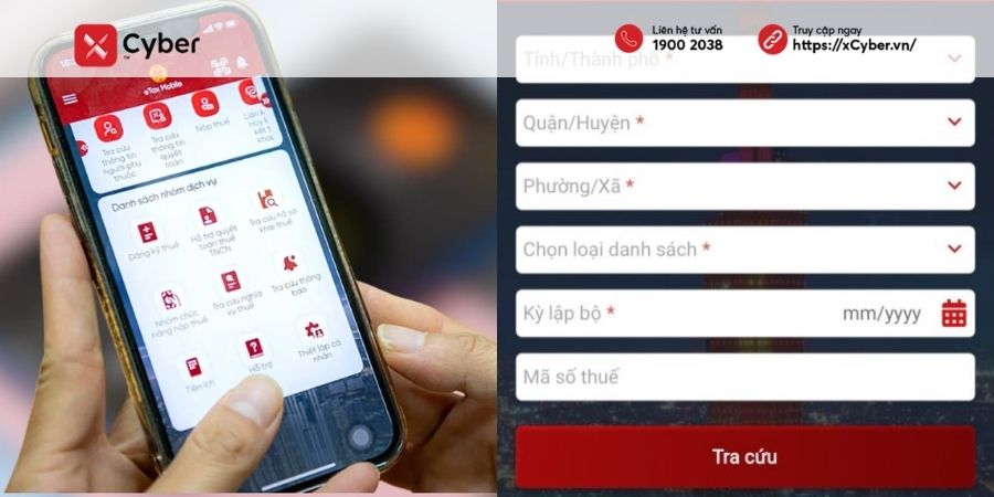 Hướng dẫn cách tra cứu thông tin hộ kinh doanh cá thể chi tiết, chính xác 16 tra cứu thông tin hộ kinh doanh trên etax mobile - bước 3