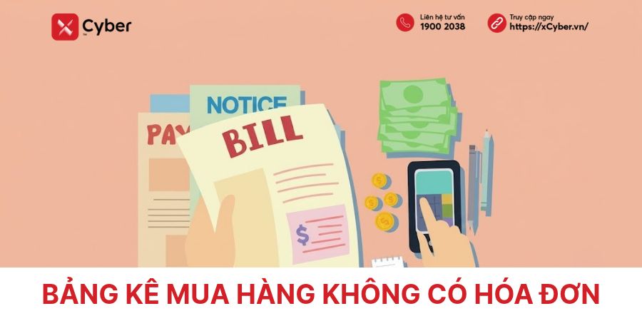 Bảng kê mua hàng không có hóa đơn: Khái niệm, quy định và cách lập chuẩn 1 bảng kê mua hàng không có hoá đơn