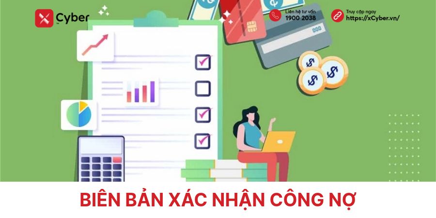 biên bản xác nhận công nợ