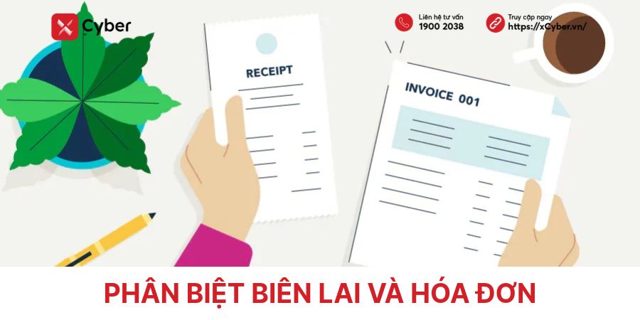 biên lai và hóa đơn