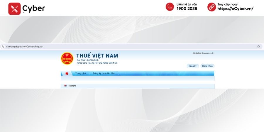Mẫu 02/KK-TNCN là gì? Cách kê khai và nộp tờ khai thuế TNCN 11 cách nộp tờ khai 02/kk-tncn qua mạng - bước 1