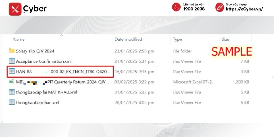 Mẫu 02/KK-TNCN là gì? Cách kê khai và nộp tờ khai thuế TNCN 14 cách nộp tờ khai 02/kk-tncn qua mạng - bước 2.3