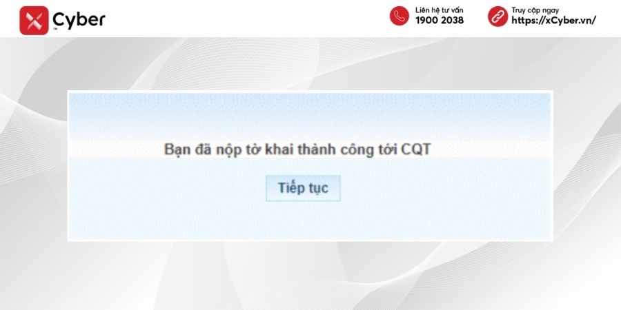 Mẫu 02/KK-TNCN là gì? Cách kê khai và nộp tờ khai thuế TNCN 18 cách nộp tờ khai 02/kk-tncn qua mạng - bước 6