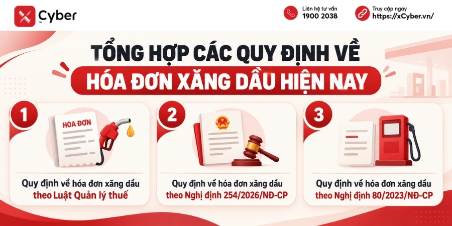 Hóa đơn xăng dầu là gì? Quy định, cách xuất và tra cứu hóa đơn điện tử 3 quy định về hoá đơn xăng dầu