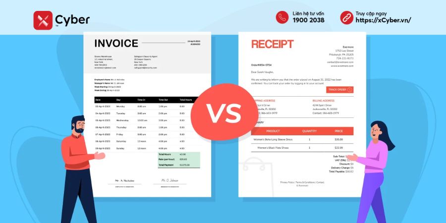 Hướng dẫn phân biệt biên lai và hóa đơn chi tiết nhất - Xem ngay 5 vì sao cần phân biệt biên lai và hóa đơn