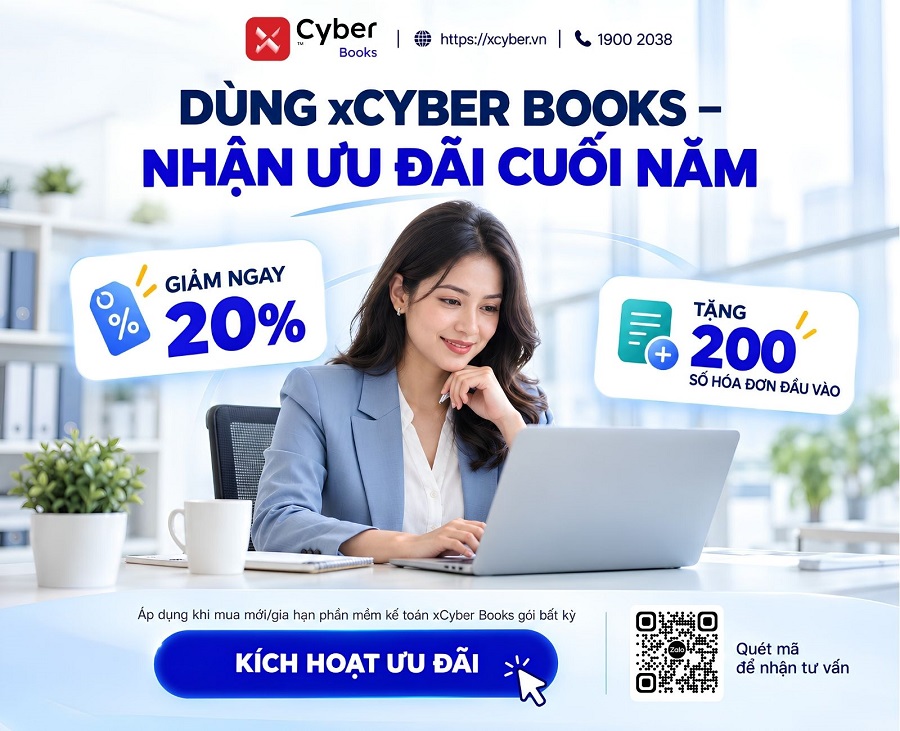 TĂNG TỐC VỀ ĐÍCH – NHẬN TRỌN ƯU ĐÃI CUỐI NĂM TỪ XCYBER 8 khuyen mai quy 4 xcyber books